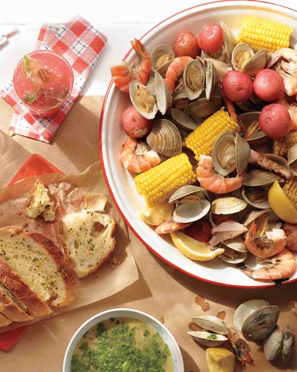 Stovetop clambake