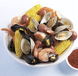 Stovetop clambake