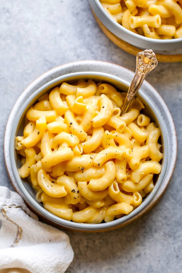 Stovetop mac and cheese