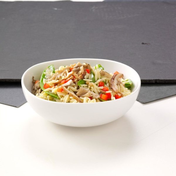 Stovetop orzo medley