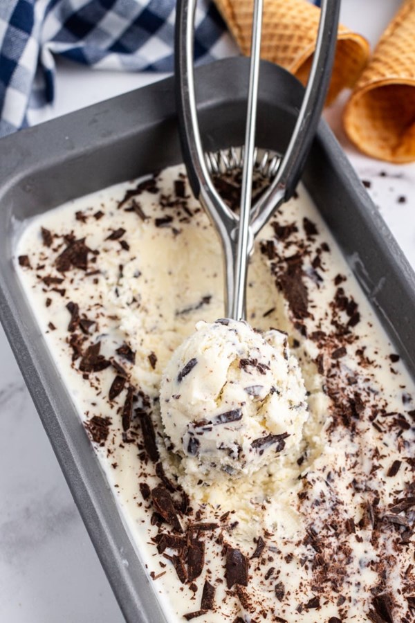 Stracciatella gelato