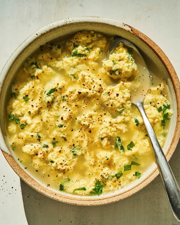 Stracciatella soup