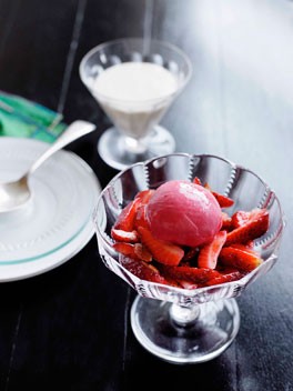 Strawberries and cream