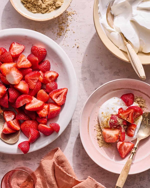 Strawberries and cream 