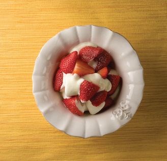 Strawberries and cream (Fresas con crema)