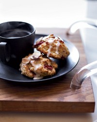 Strawberry-almond scones