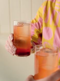Strawberry and ginger hi-ball