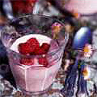 Strawberry and raspberry fool