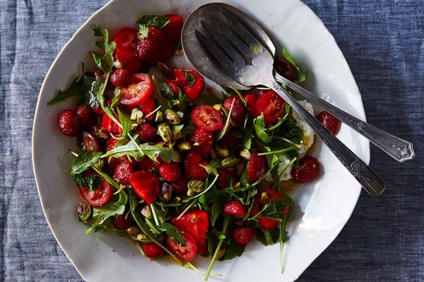 Strawberry and ricotta salad