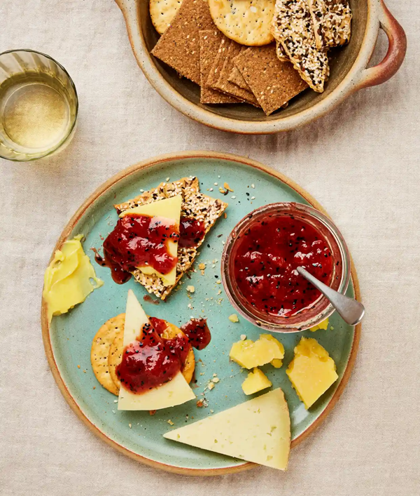 Strawberry and Scotch bonnet jam