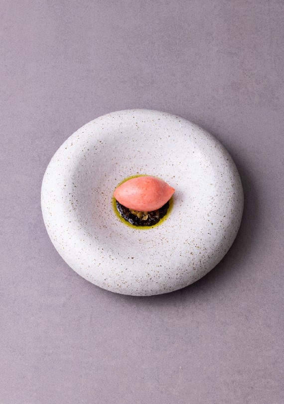 Strawberry and seaweed