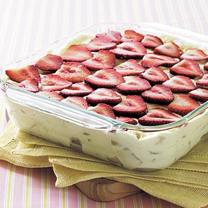 Strawberry banana pudding