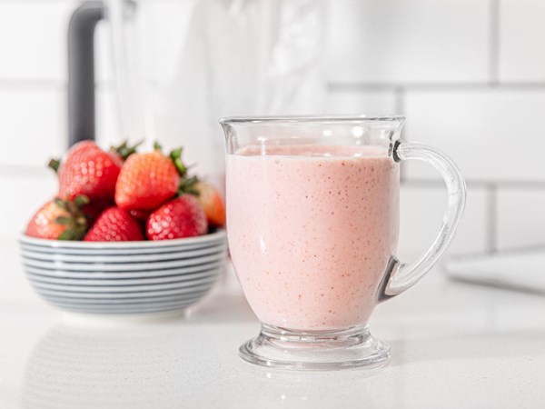 Strawberry banana smoothie 