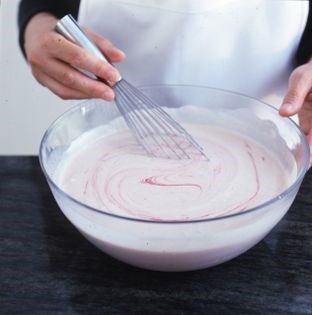 Strawberry Bavarian cream