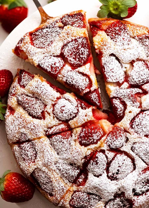 Strawberry cake