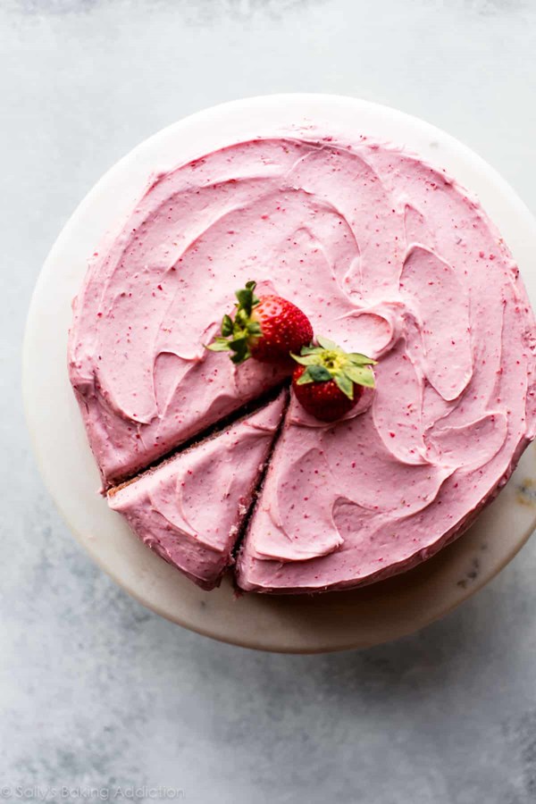Strawberry cake