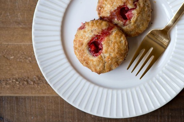 Strawberry chamomile hand pies