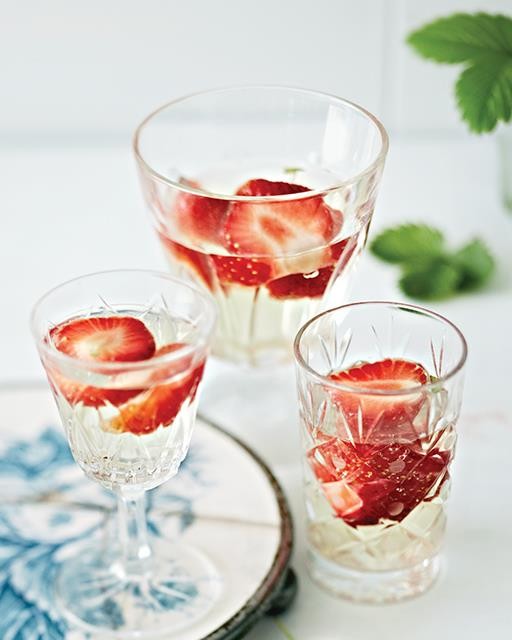 Strawberry Champagne jelly