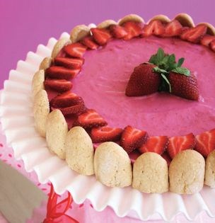 Strawberry charlotte