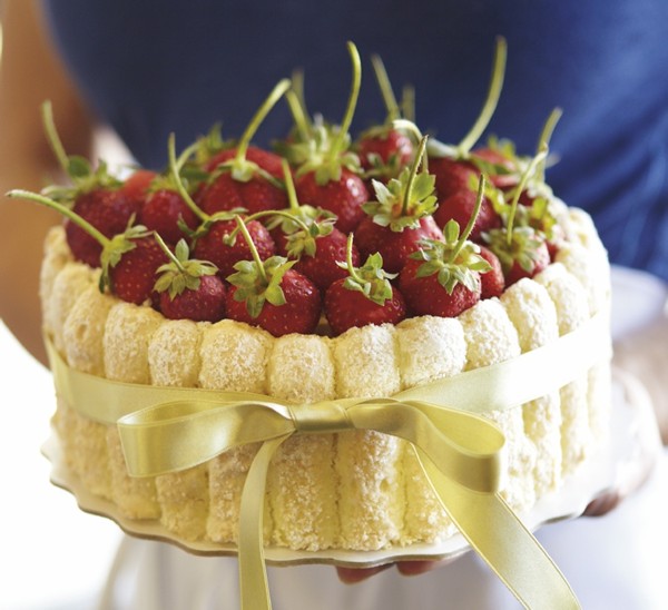 Strawberry charlotte