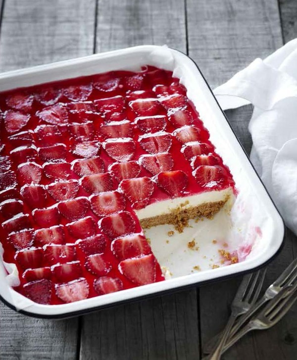 Strawberry cheesecake