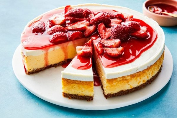 Strawberry cheesecake