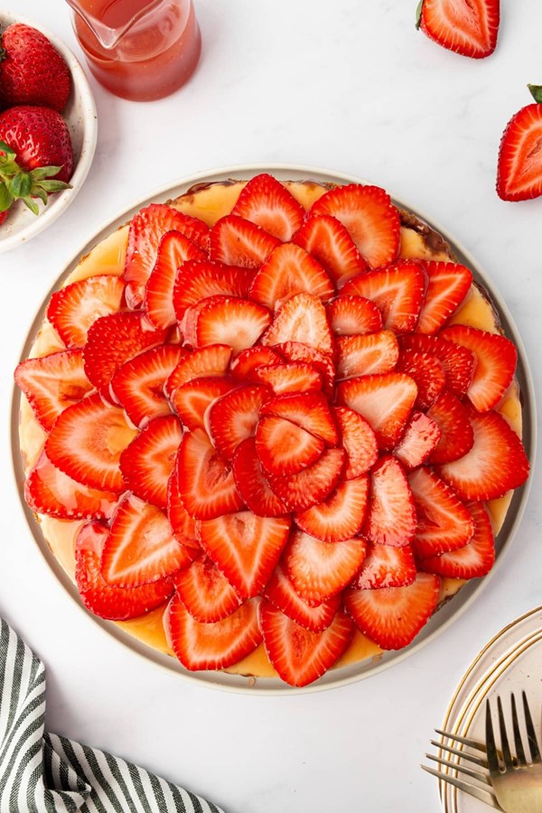 Strawberry cheesecake