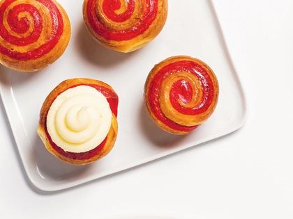 Strawberry cheesecake brioche