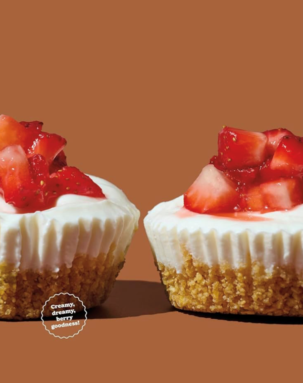 Strawberry cheesecake cups