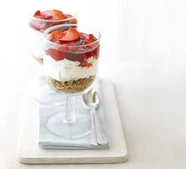 Strawberry cheesecakes