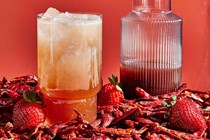 Strawberry-chile balsamic shrub
