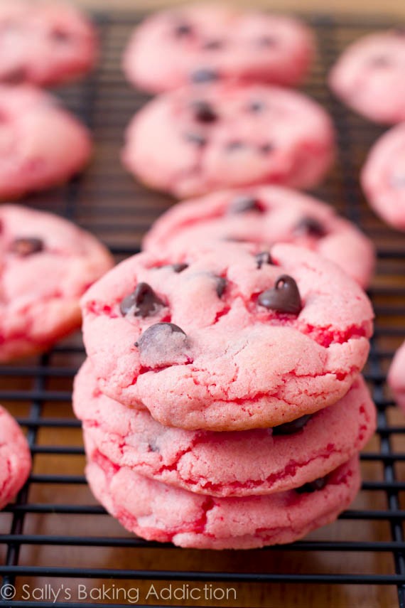 Strawberry chocolate chip cookies recipe | Eat Your Books