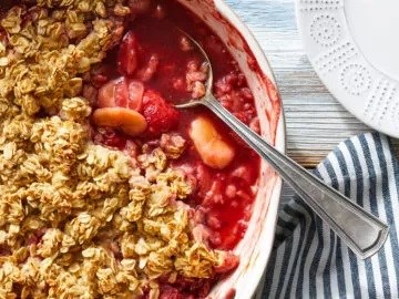 Strawberry clafouti