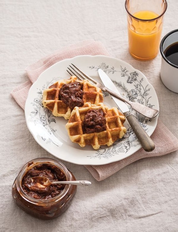 Strawberry cocoa jam