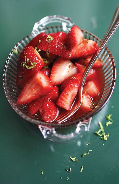 Strawberry compote