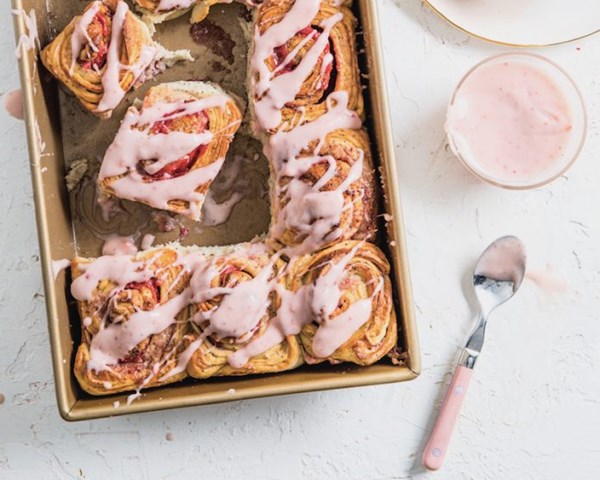 Strawberry cream cheese