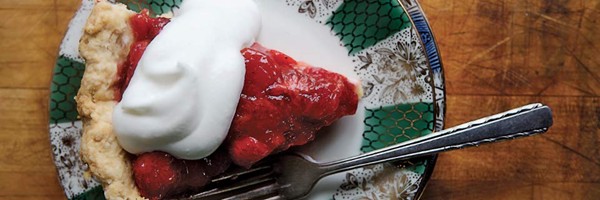 Strawberry-cream cheese pie