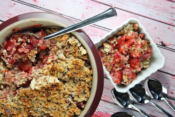Strawberry crisp