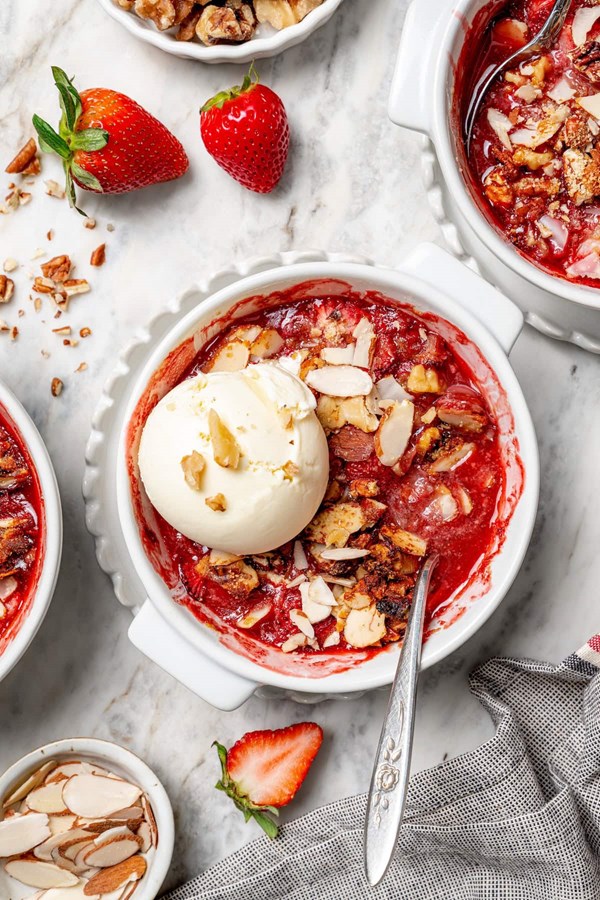 Strawberry crisp