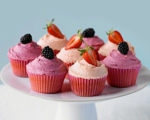 Strawberry cupcakes