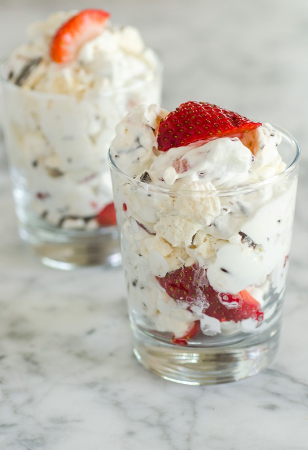 Strawberry Eton mess