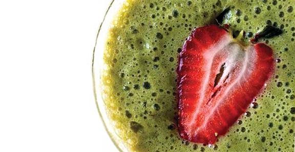 Strawberry fields smoothie