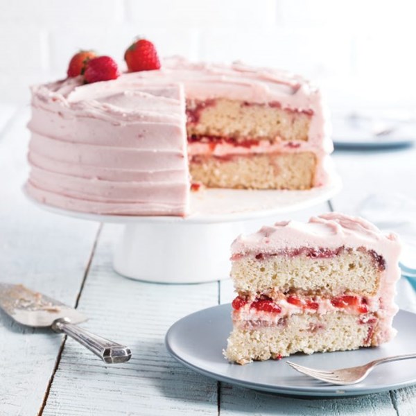 Strawberry frosting