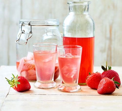 Strawberry gin