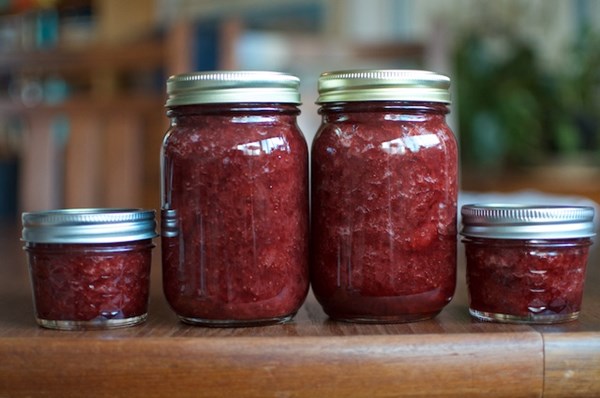 Strawberry ginger jam
