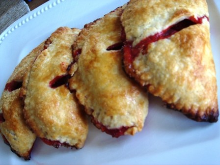 Strawberry hand pies