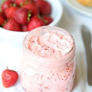 Strawberry honey butter