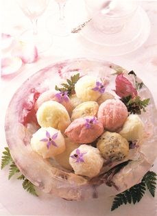 Strawberry ice cream