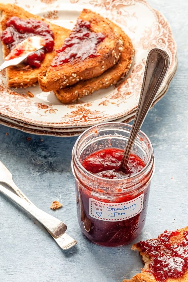 Strawberry jam for canning