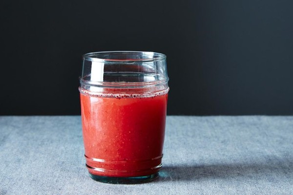 Strawberry juice